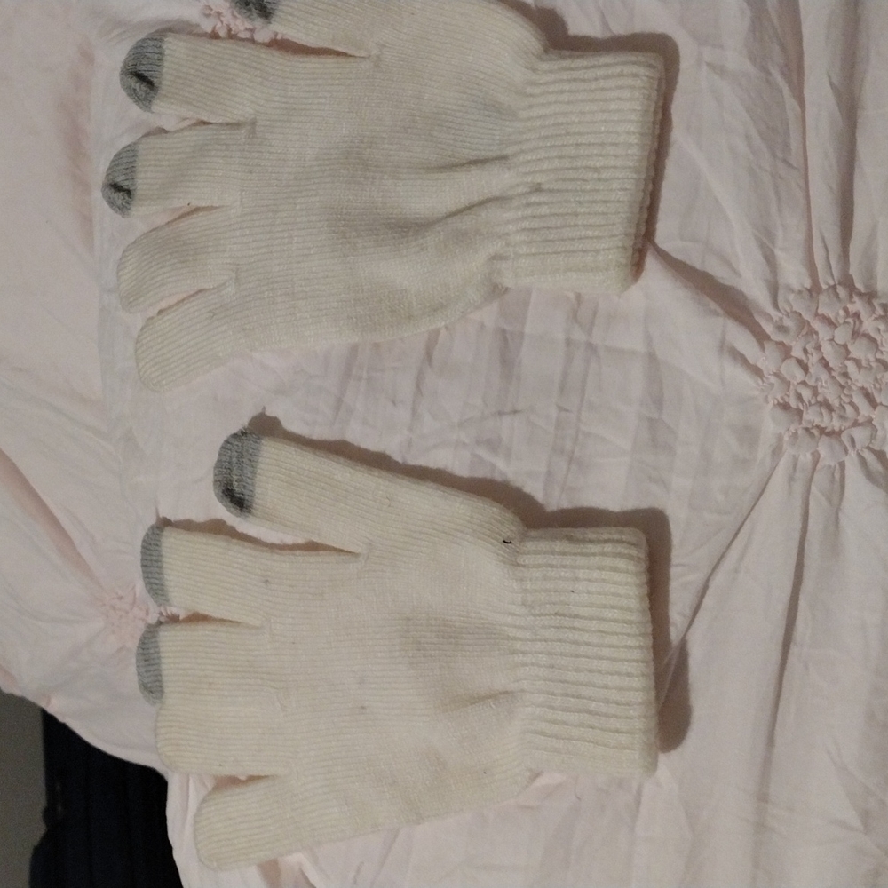 white gloves